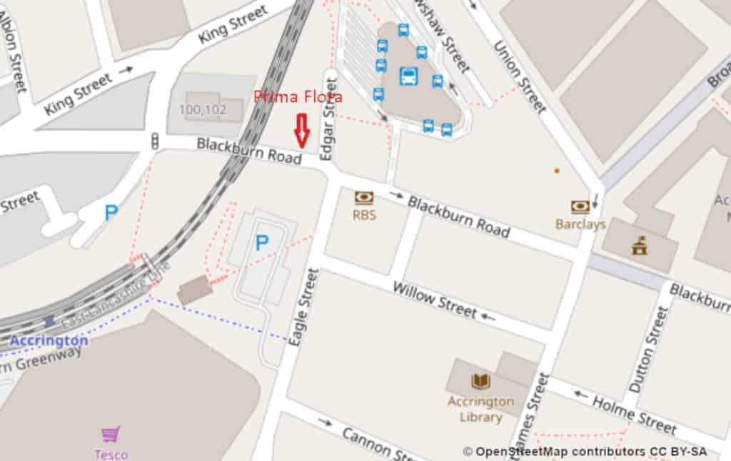 Contact Us Page Map