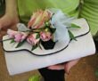 Handbag Corsage in Pink and Peach in Accrington Lancashire