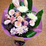 Gift Flower Bouquet in Pink and White in Accrington Lancashire