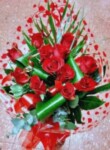 Flower Bouquet With 12 Red Roses in Accrington Lancashire