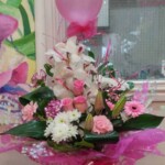 Mothers Day Flowers Accrington Boxed Aqua Flower Arrangement in Accrington Lancashire