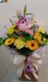 Cute Boxed Aqua Arrangement in Accrington Lancashire